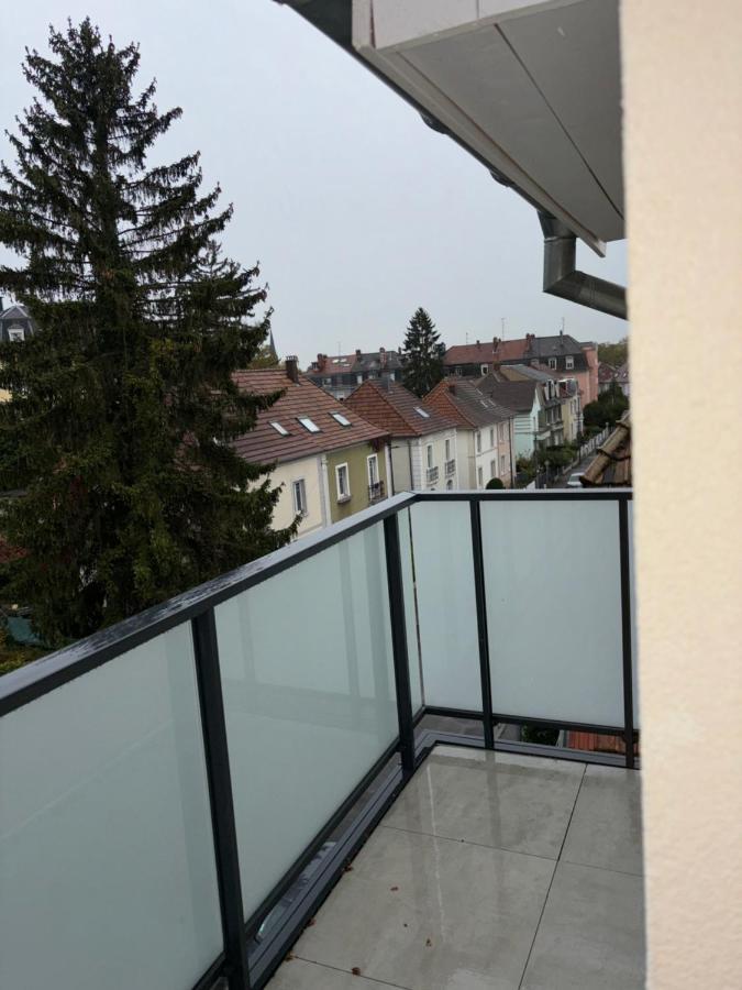 Duplex 6 Pers Neuf + Parking Appartement Mulhouse Buitenkant foto